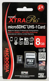MICRODIA XTRA Pro™, карта SDHC UHS-1, 16 ГБ, карта Micro SDHC UHS-1, 8 ГБ + адаптер